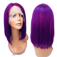 RIO Lace Front U Part Human Hair Bob Wig Straight