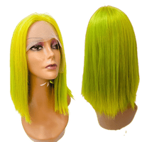 RIO Lace Front U Part Human Hair Bob Wig Straight