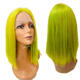 RIO Lace Front U Part Human Hair Bob Wig Straight