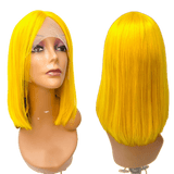 RIO Lace Front U Part Human Hair Bob Wig Straight