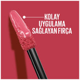 Maybelline New York Super Stay Vinyl Ink Liquid Lipstick - Long Lasting, High Shine, Smudge Resistant - 160 Sultry