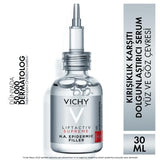 Vichy LiftActiv Supreme H.A. Epidermic Filler: Advanced Anti-Wrinkle Face & Eye Serum - Deeply Hydrating, Reduces Fine Lines, Hypoallergenic, 1.01 fl oz