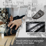 ROAD TO SKY Recycled Tire Bike Frame Bag - 0.5L
