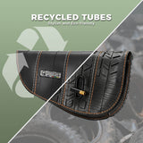 ROAD TO SKY Recycled Tire Bike Frame Bag - 0.5L