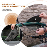 ROAD TO SKY Recycled Tire Bike Frame Bag - 0.5L