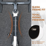 ROAD TO SKY Recycled Tire Bike Frame Bag - 0.5L