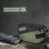 ROAD TO SKY Recycled Tire Bike Handlebar Bag - 2.5L