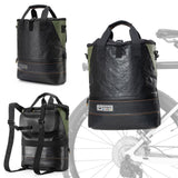 ROAD TO SKY Recycled Tire Bike Panniers - 12L
