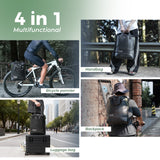 ROAD TO SKY Recycled Tire Bike Panniers - 12L