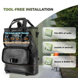 ROAD TO SKY Recycled Tire Bike Panniers - 12L