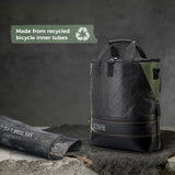 ROAD TO SKY Recycled Tire Bike Panniers - 12L