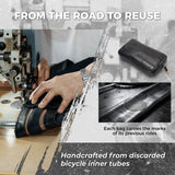 ROAD TO SKY Recycled Tire Bike Wallet - 0.4L