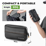 ROAD TO SKY Recycled Tire Bike Wallet - 0.4L