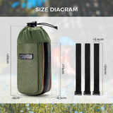 ROAD TO SKY Recycled Tire Bike Water Bottle Bag - 0.8L