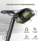 ROAD TO SKY Recycled Tire Mini Bike Saddle Bag - 0.4L