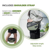 ROAD TO SKY Recycled Tire Bike Handlebar Bag - 2.5L
