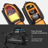 Multifunctional Bicycle Rack Bag - 17-35L