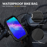 360° Rotating Bike Phone Mount Bag