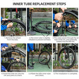 700C Road Bike Inner Tube 23–35C Presta & Schrader Valve