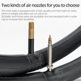 700C Road Bike Inner Tube 23–35C Presta & Schrader Valve