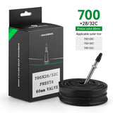 700C Road Bike Inner Tube 23–35C Presta & Schrader Valve