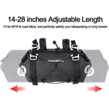 Barrel-Shaped Waterproof Handlebar Bags - 7L-14L