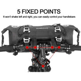Barrel-Shaped Waterproof Handlebar Bags - 7L-14L