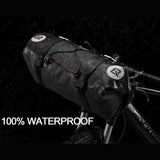 Barrel-Shaped Waterproof Handlebar Bags - 7L-14L