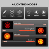 A8Pro Electronic Tail Light with Built-In Horn