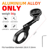 Adjustable Bike Computer Mount with Extendable Design