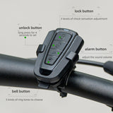 Wireless Bike Horn & Anti-Theft Alarm