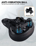 Comfort Bike Saddle with Rear Safety Light