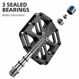 Carbon Fiber Lightweight Bicycle Pedals