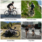 Comfort Cycling Saddle with Ventilated Groove Design