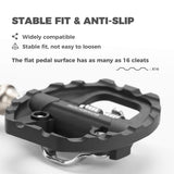 Dual Platform MTB Pedals - Clipless & Flat