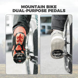 Dual Platform MTB Pedals - Clipless & Flat