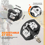 Dual Platform MTB Pedals - Clipless & Flat
