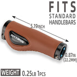 Bike Handle Grips Ergonomics Design Soft Gel Dual Lock