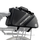 EVA Hard Shell Bicycle Rear Rack Bag-11.6L