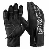 Fleece Touchscreen Cycling Gloves