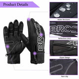 Fleece Touchscreen Cycling Gloves