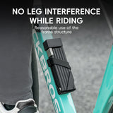 ROCKBROS Folding Bike Lock Key Type Anti-Theft Bicycle Lock