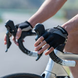 ROCKBROS Breathable Half Finger Cycling Gloves for Summer Rides