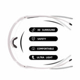 Half Frame Photochromic Cycling Sunglasses