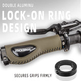 Bike Handle Grips Ergonomics Design Soft Gel Dual Lock