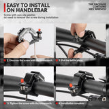 Minimalist Invisible Bike Bell - Fits 22.2mm