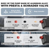 HW140 Mini Electric Bike Pump