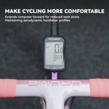 Integrated Handlebar Bike Computer Mount