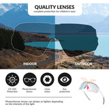 Kids Photochromic Cycling Sunglasses