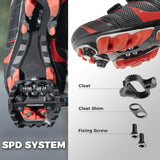 Lightweight Nylon Half-Clip Flat Bike Pedals